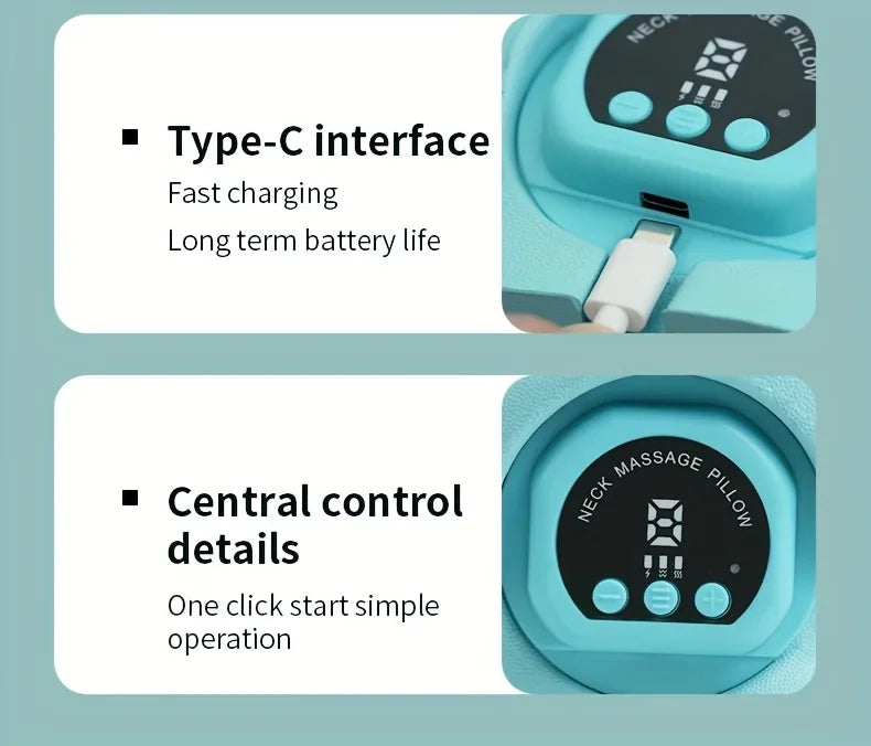 RelaxEase™ Heated Neck Pillow